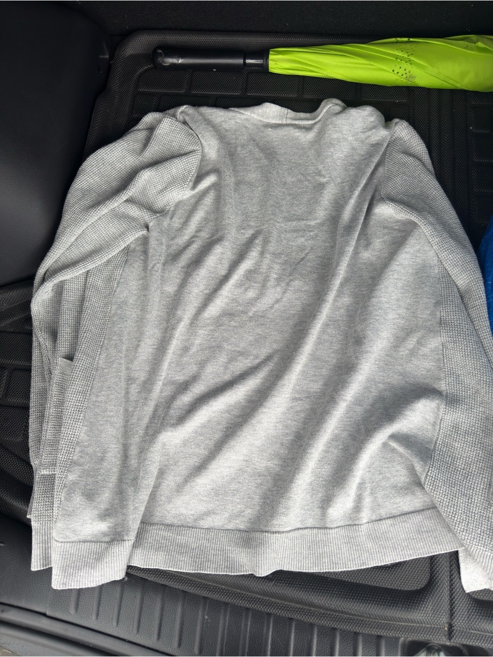 NWOT Waffle Knit Cardigan - Picture 2 of 3